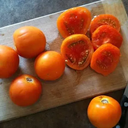 Tomate cocktail Jaune Flammée