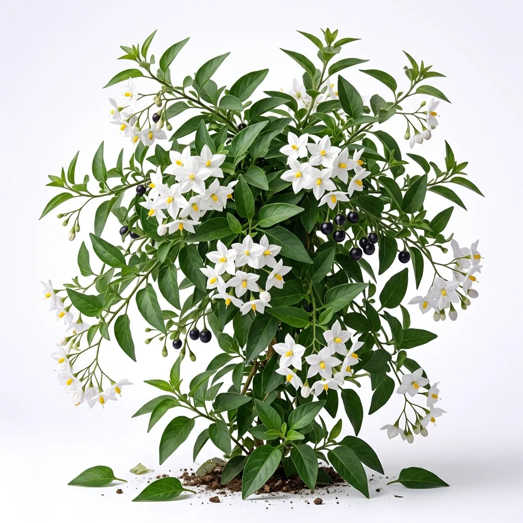 Solanum jasminoides (Morelle faux jasmin)
