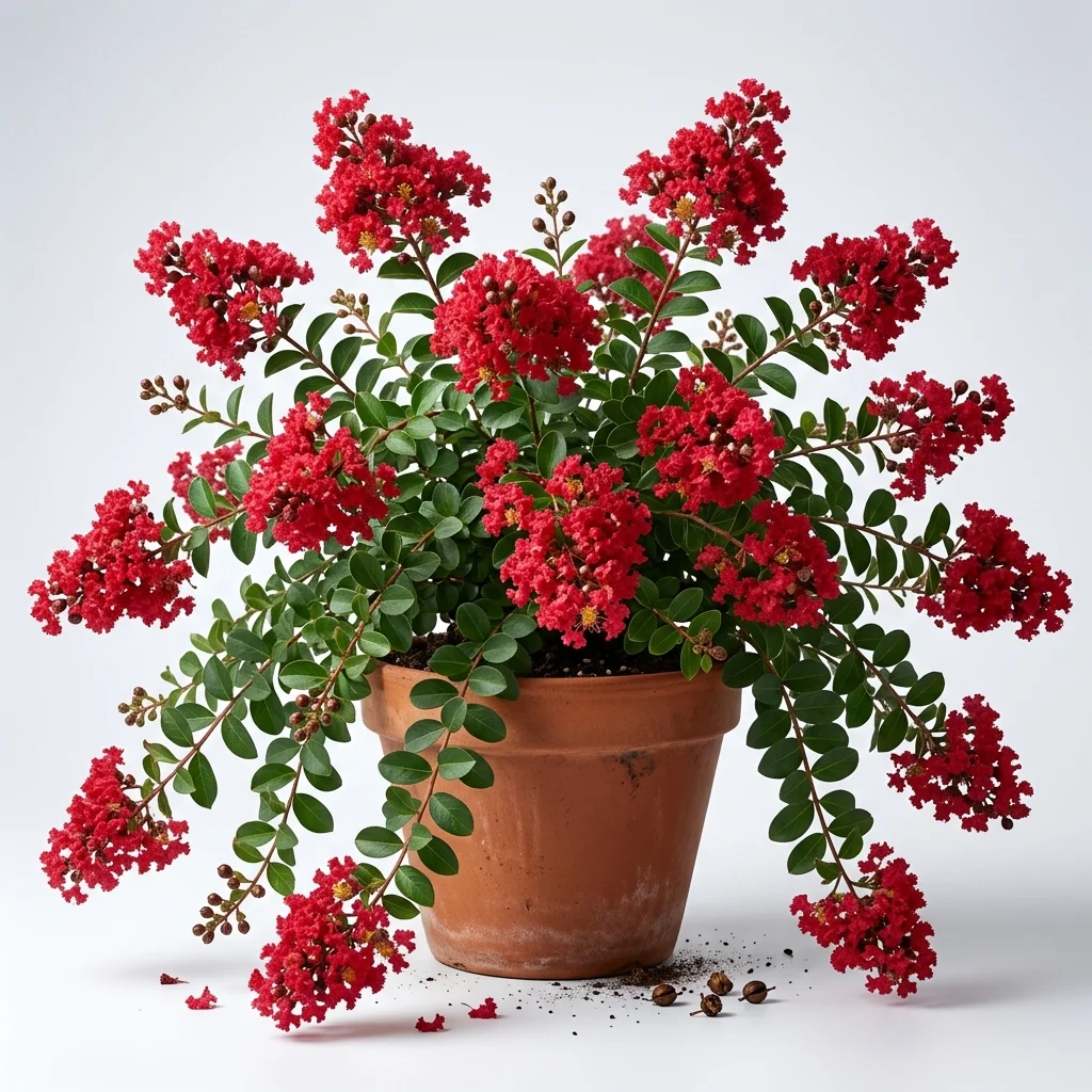 Lilas des Indes rampant 'Rubra Repens'