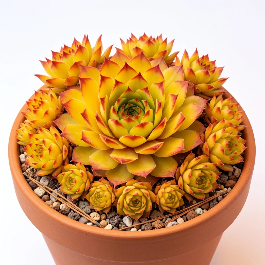 Sempervivum 'Gold Nugget' (Chick Charms®)