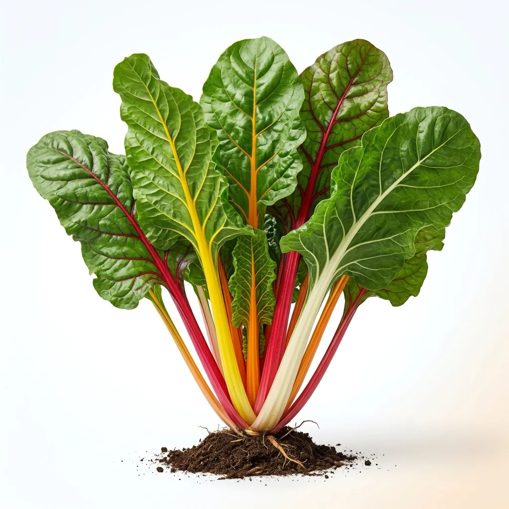 Côte de bette à cardes multicolores