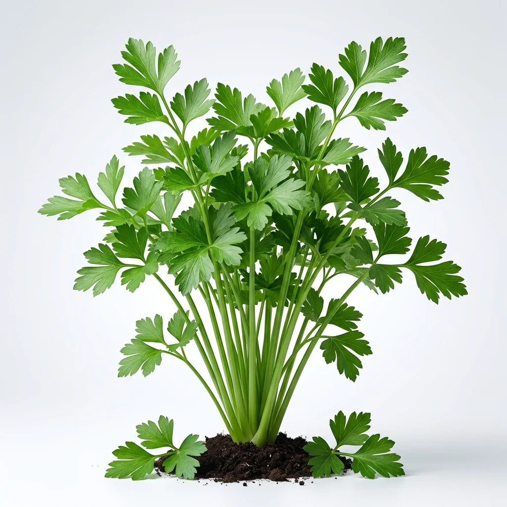 Persil Plat Géant D'italie