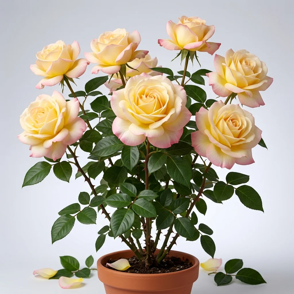 Rosier 'Mme Meilland' (Peace)