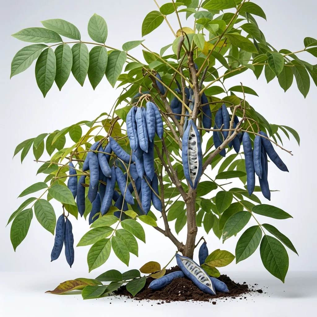Arbre aux haricots bleus Decaisnea fargesii