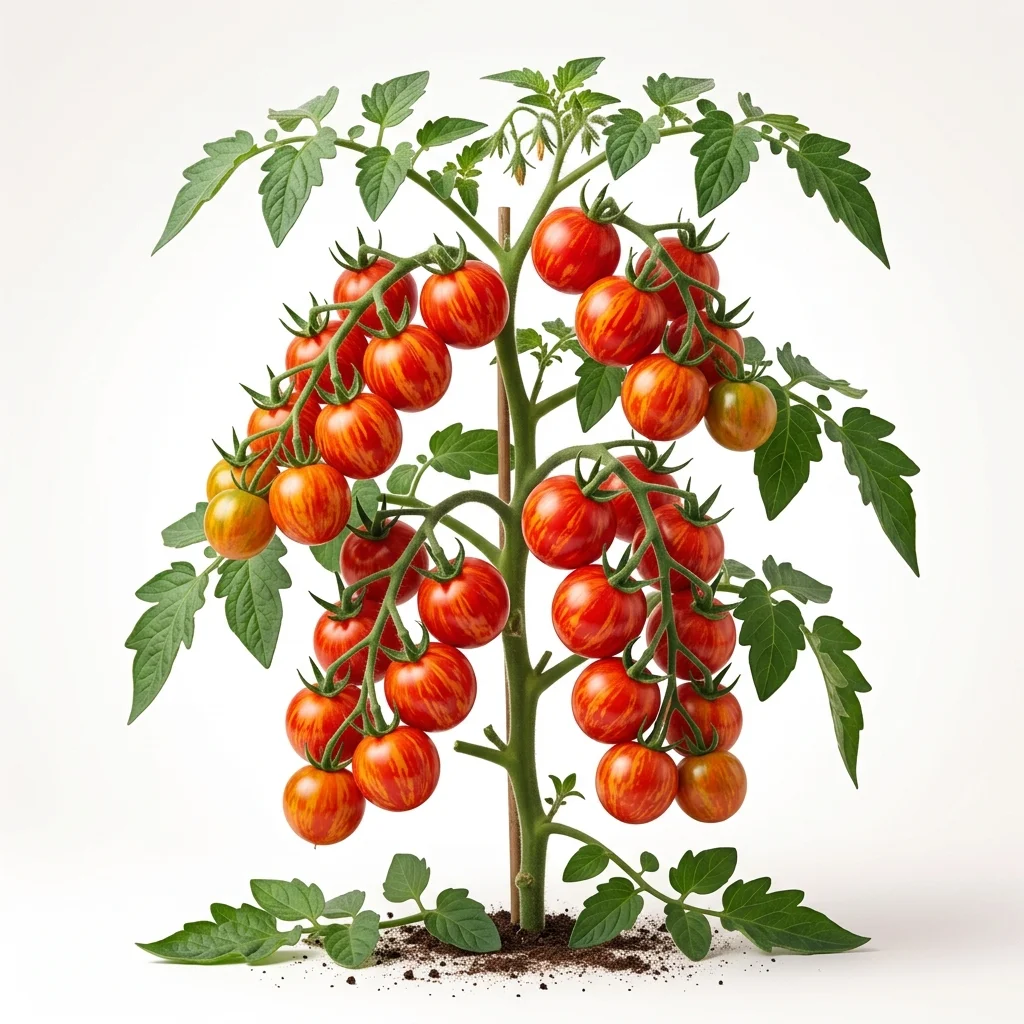 Tomate cerise Red Zebra