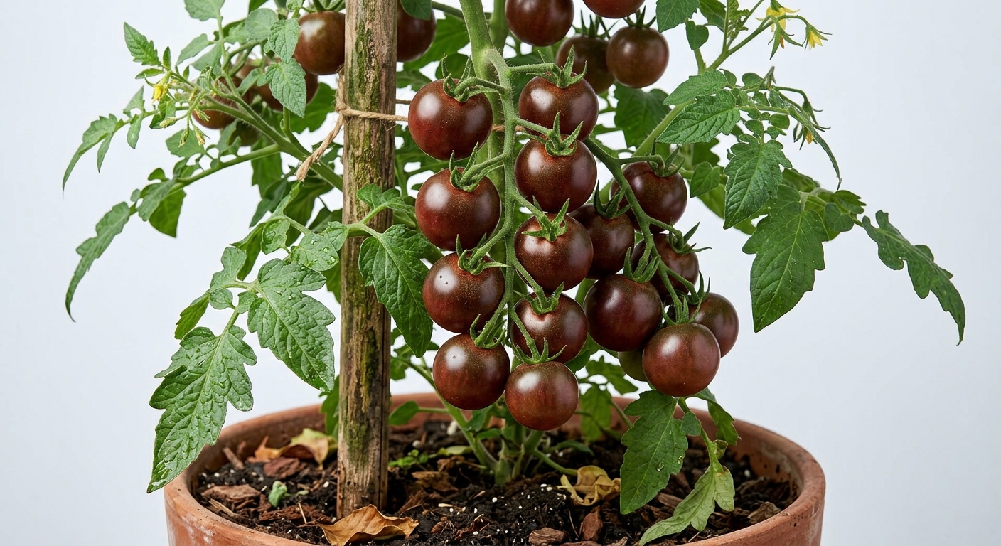Tomate cerise Black Cherry