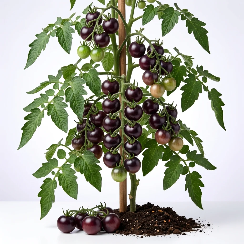 Tomate cerise noire